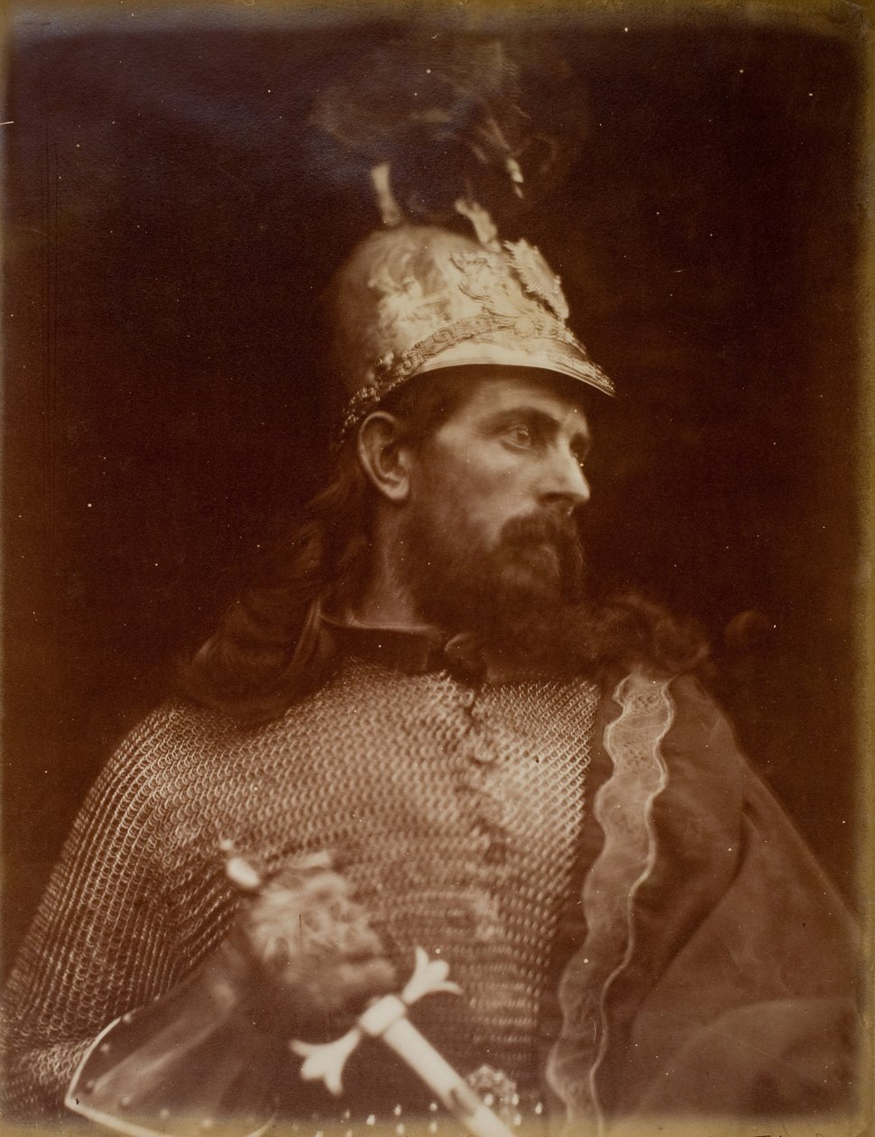 Król Artur, 1874. autorstwa Julia Margaret Cameron