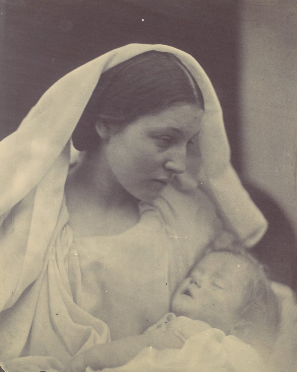 Odpoczywająca Madonna, 1864 r. autorstwa Julia Margaret Cameron