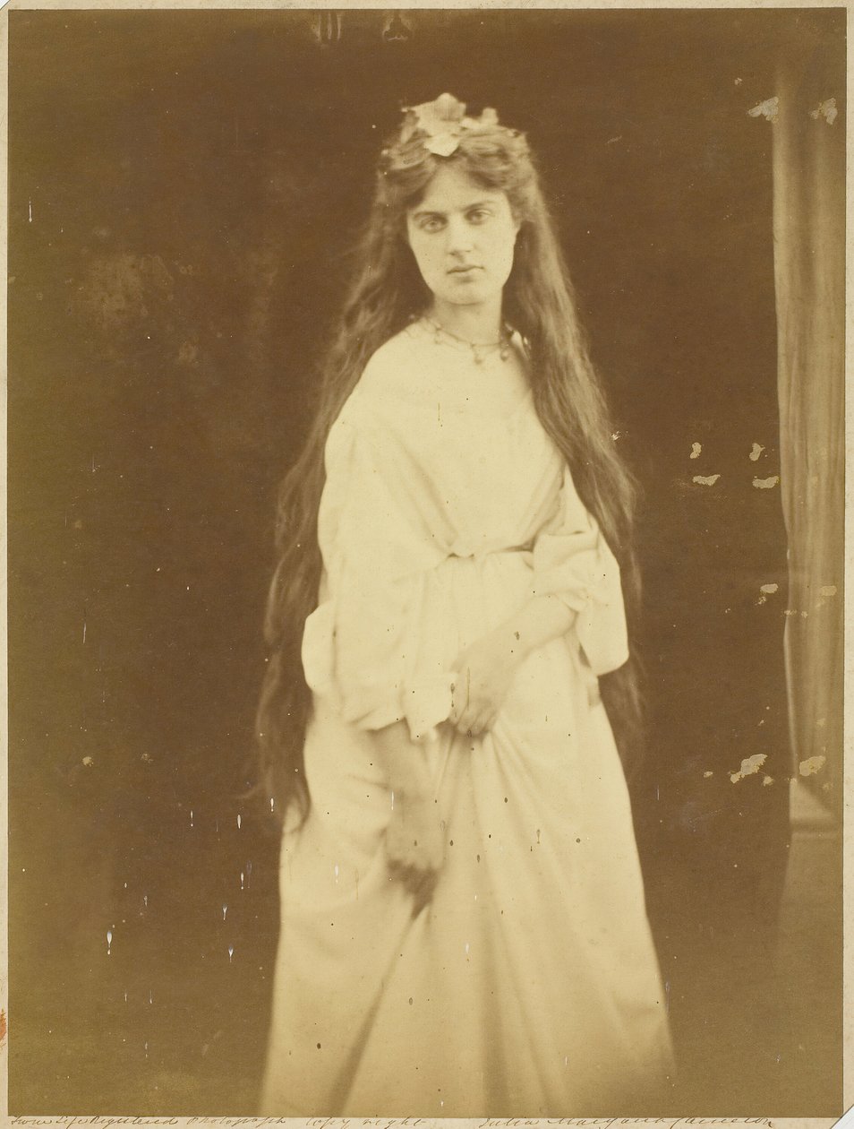Marie Spartali, wrzesień 1868. autorstwa Julia Margaret Cameron