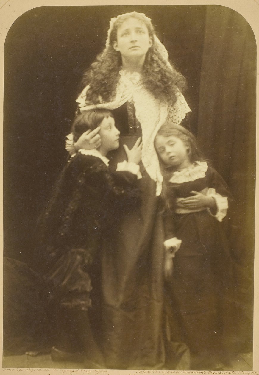 Królowa Henrietta Maria, maj 1874. autorstwa Julia Margaret Cameron