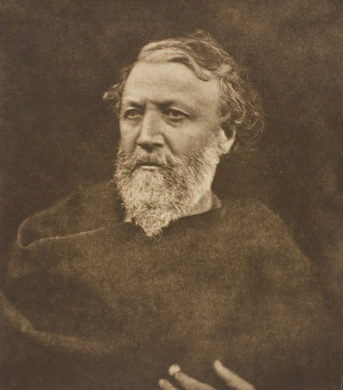 Robert Browning, 1865, wydrukowany 1875. autorstwa Julia Margaret Cameron