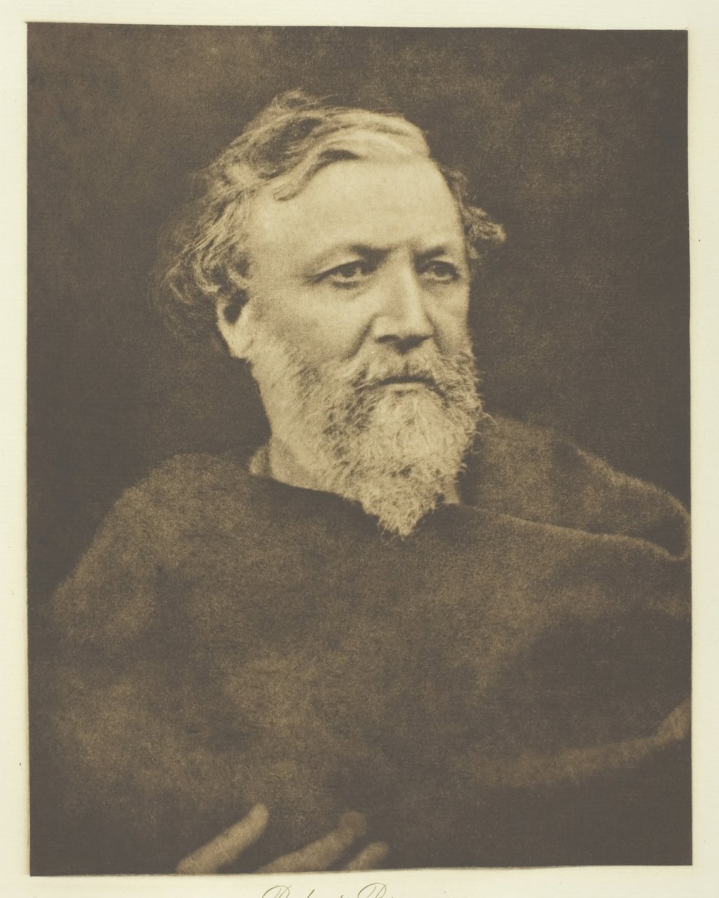 Robert Browning, 1865, wydrukowany ok. 1893. autorstwa Julia Margaret Cameron
