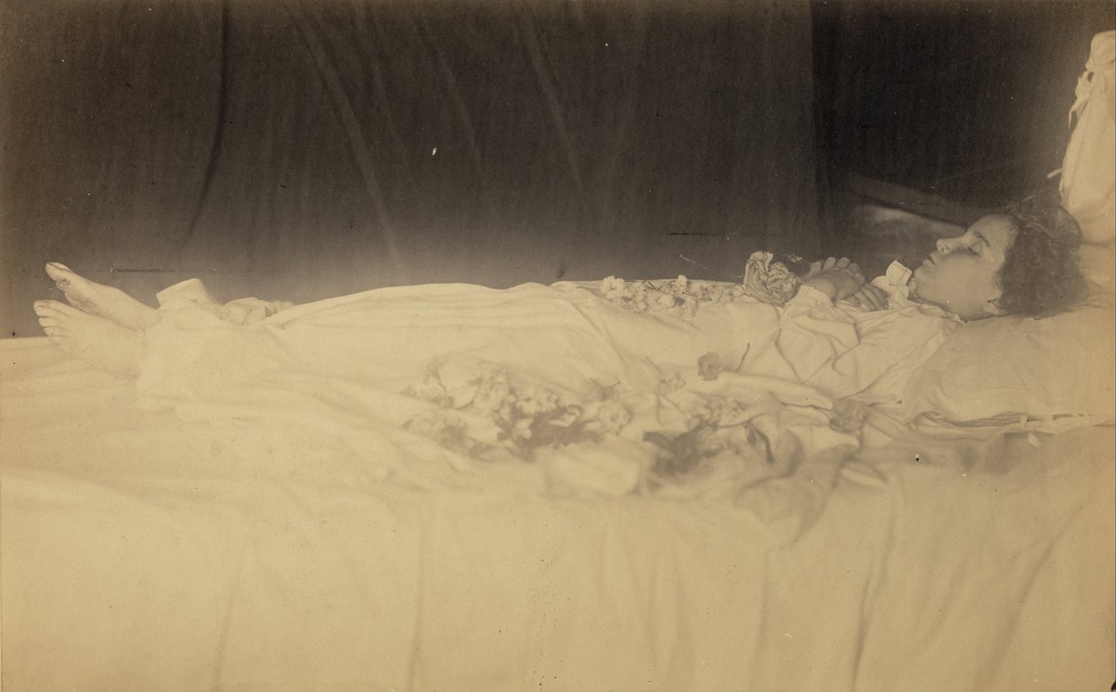[Studium martwego dziecka]. autorstwa Julia Margaret Cameron
