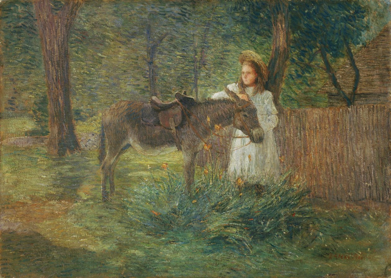 Po przejażdżce autorstwa Julian Alden Weir