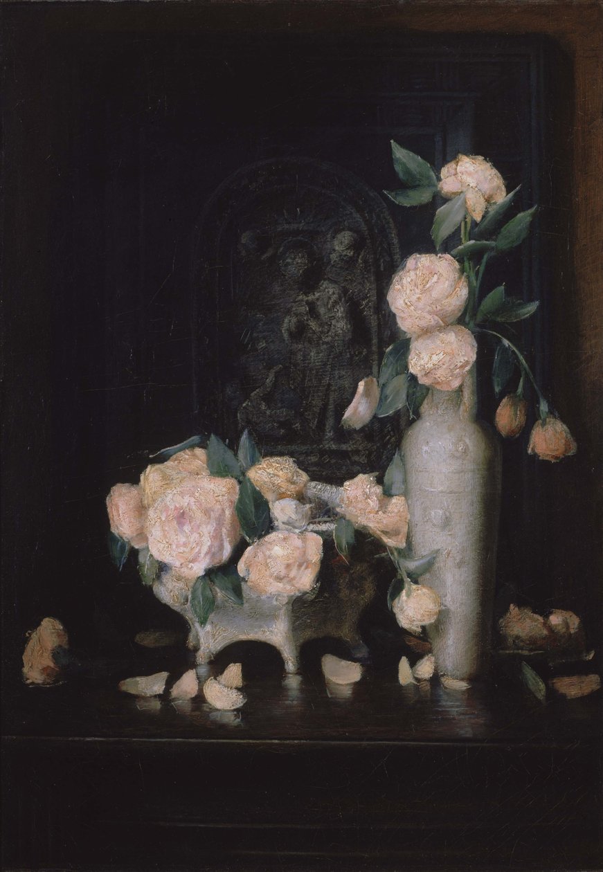 Róże autorstwa Julian Alden Weir