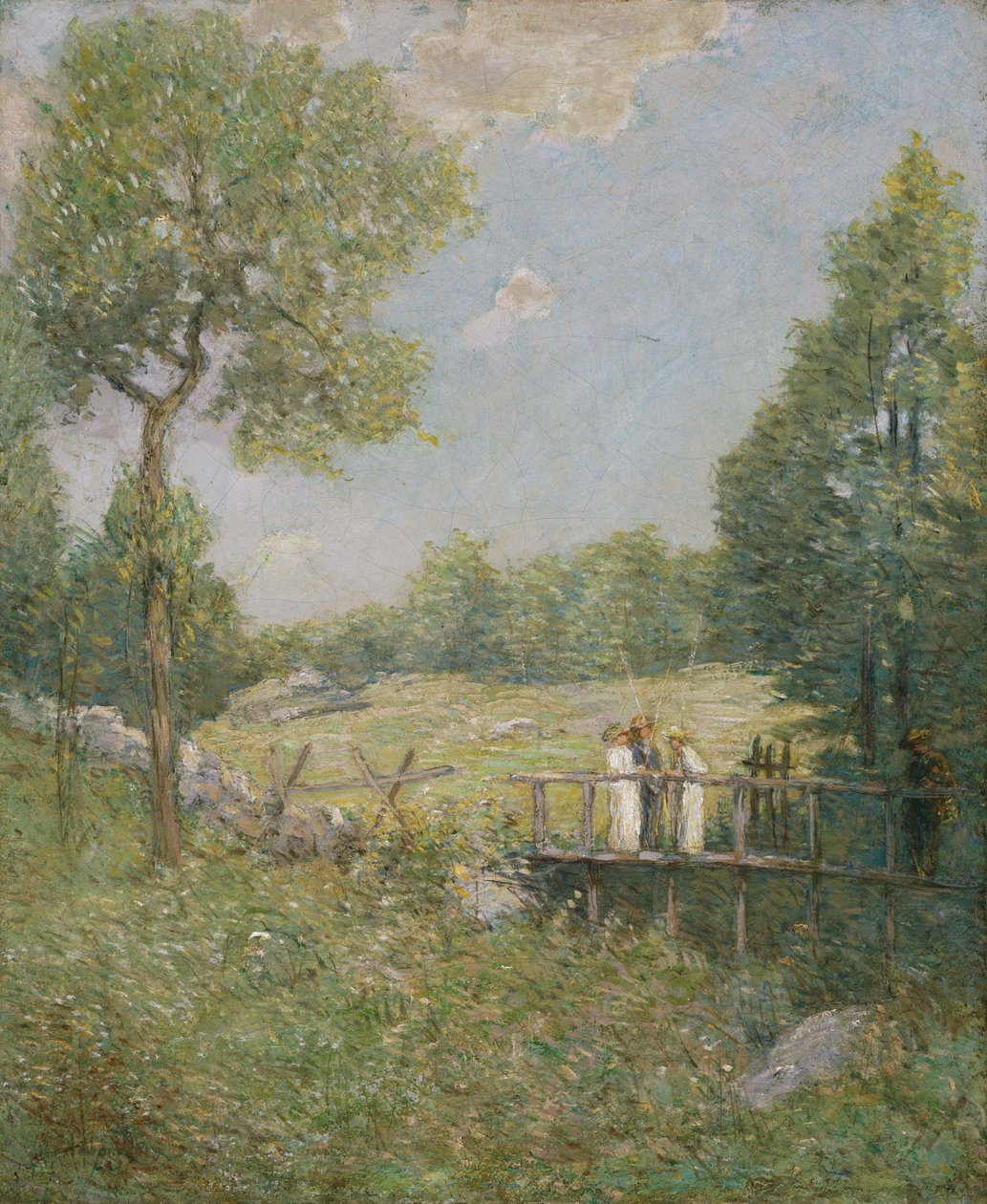 Impreza wędkarska autorstwa Julian Alden Weir
