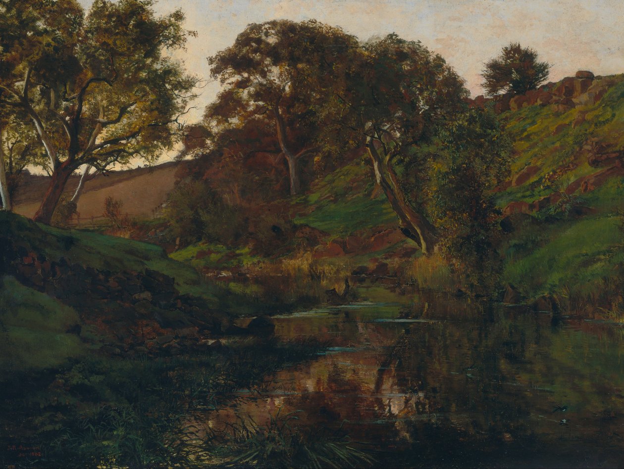 Dobry wieczór, Merri Creek. autorstwa Julian Rossi Ashton