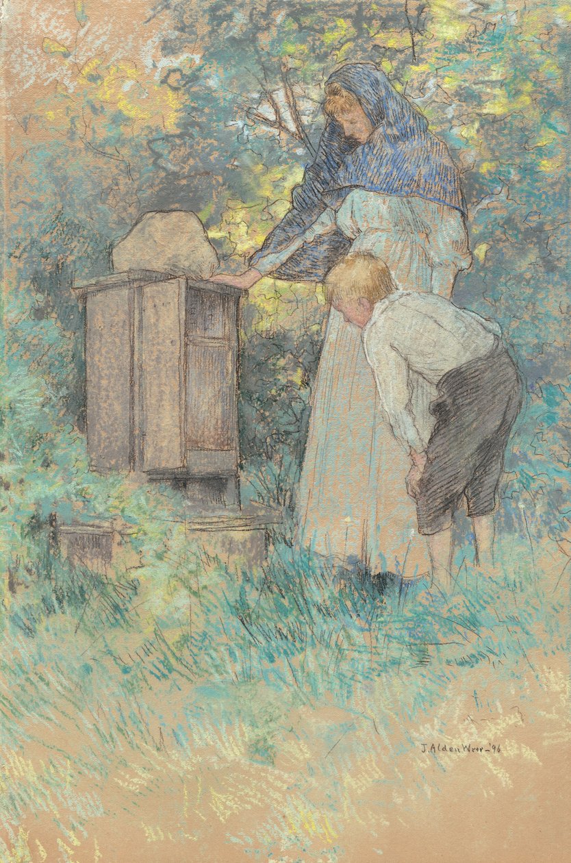 Obserwując pszczoły autorstwa Julian Alden Weir