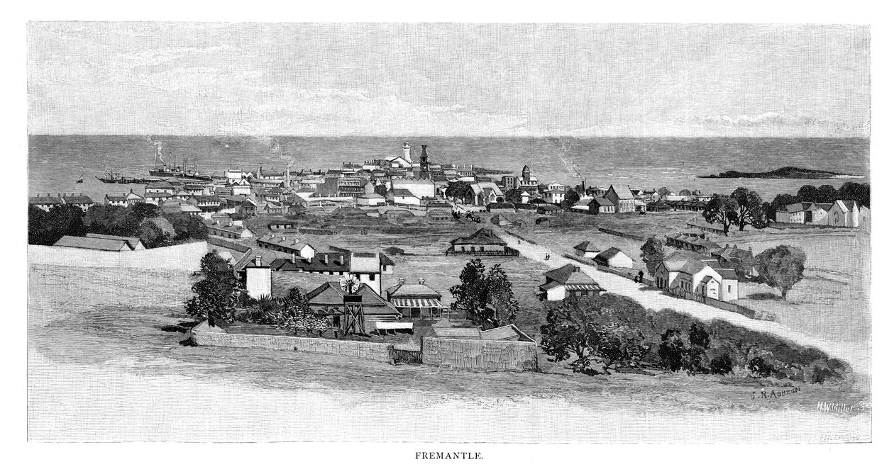 Fremantle, 1886. autorstwa Julian Ashton