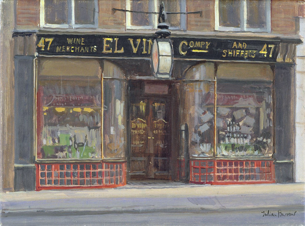Wina, Fleet Street autorstwa Julian Barrow