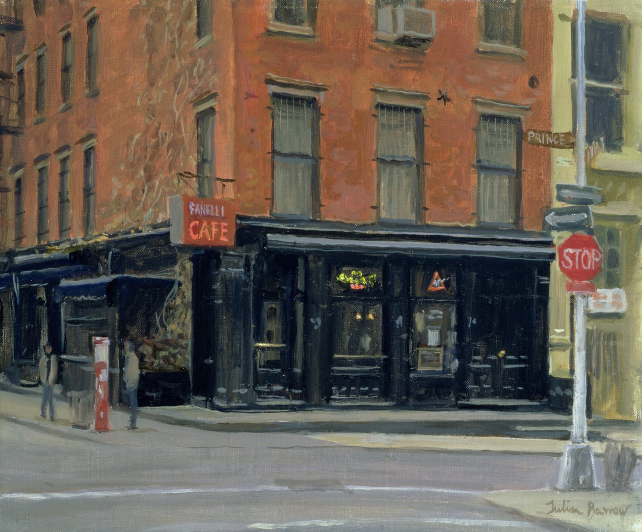 Fanellis Bar, Nowy Jork, 1996 r. autorstwa Julian Barrow