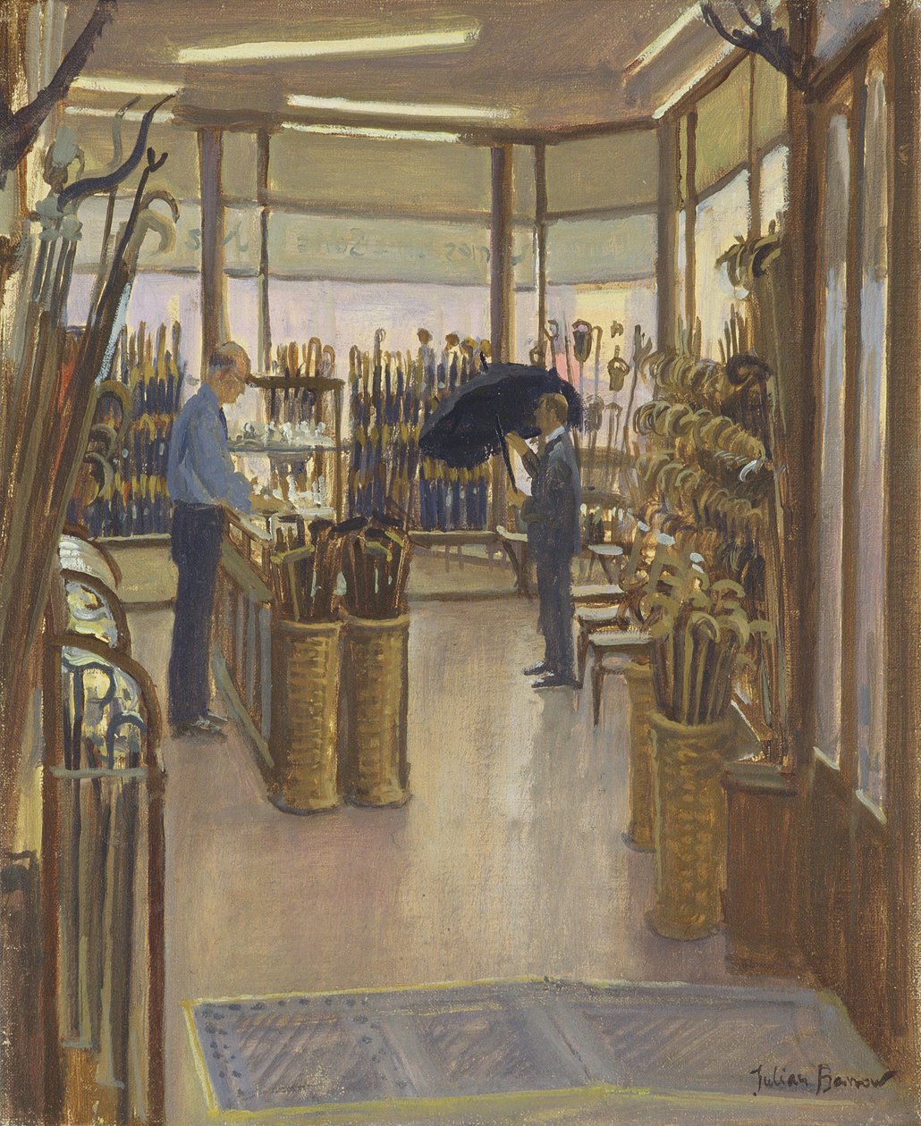 Sklep Brolly, Holborn autorstwa Julian Barrow