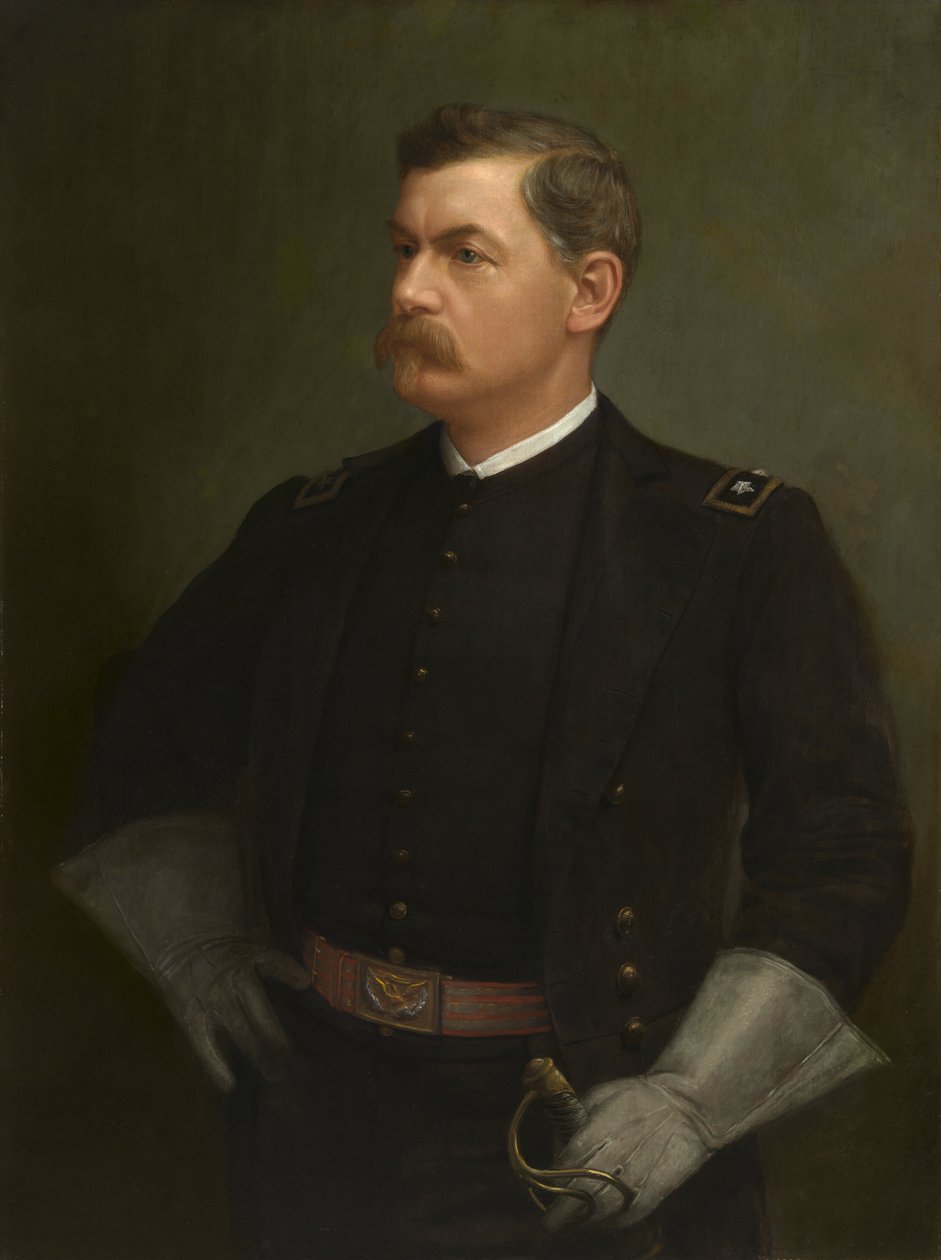 George Brinton McClellan, 1888. autorstwa Julian Scott