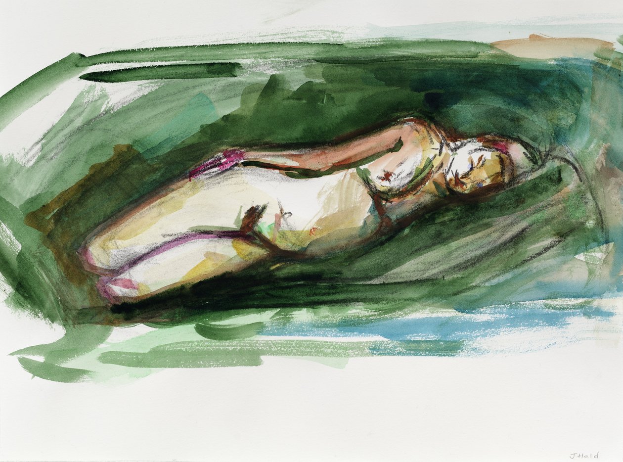 Akt leżący, 2015, autorstwa Julie Held