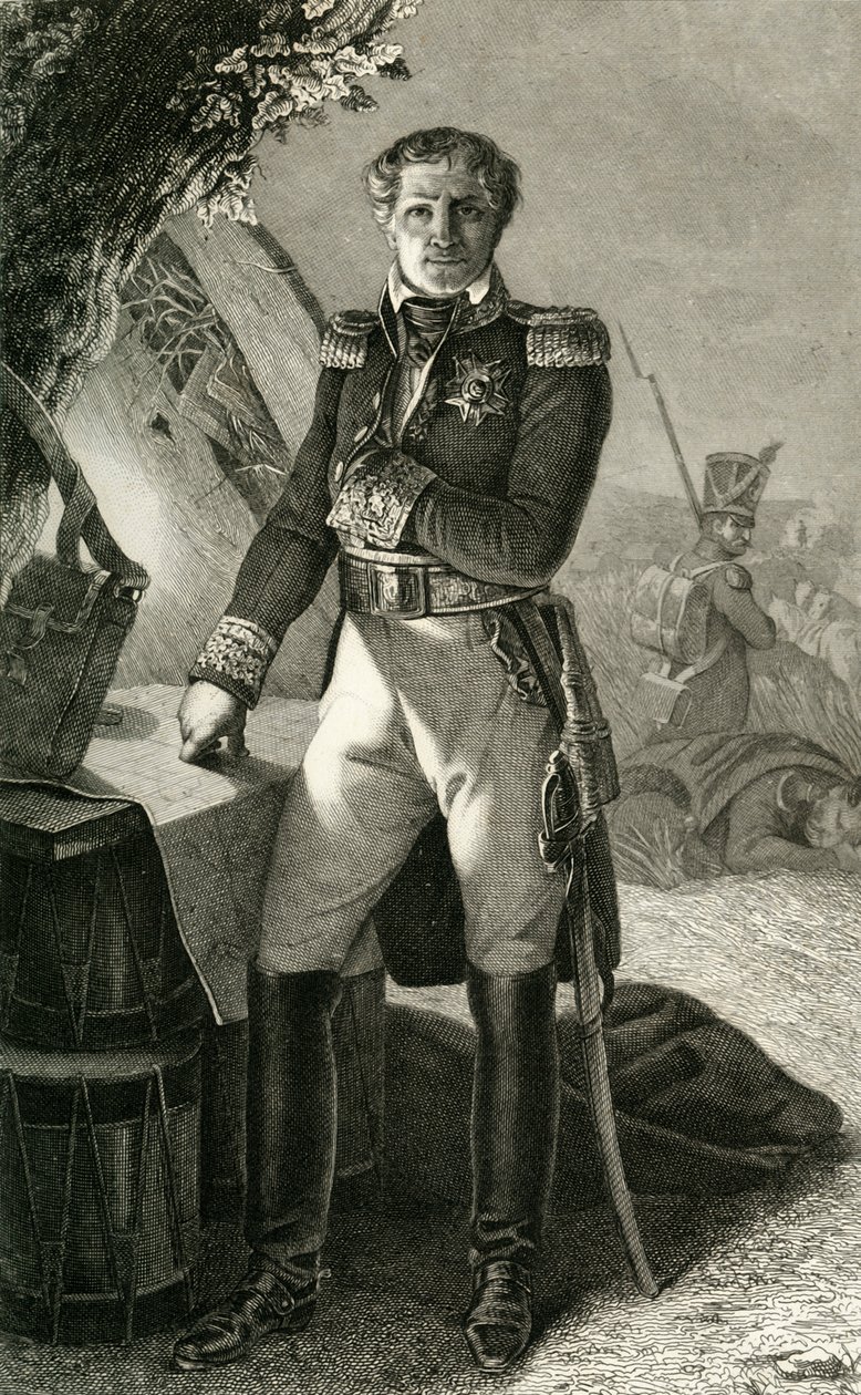 Laurent Gouvion Saint-Cyr, 1804, 1839. autorstwa Julien Leopold Boilly