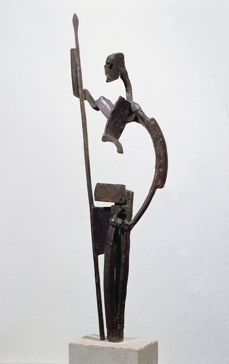 Don Kichot, 1939 (brąz) autorstwa Julio Gonzalez