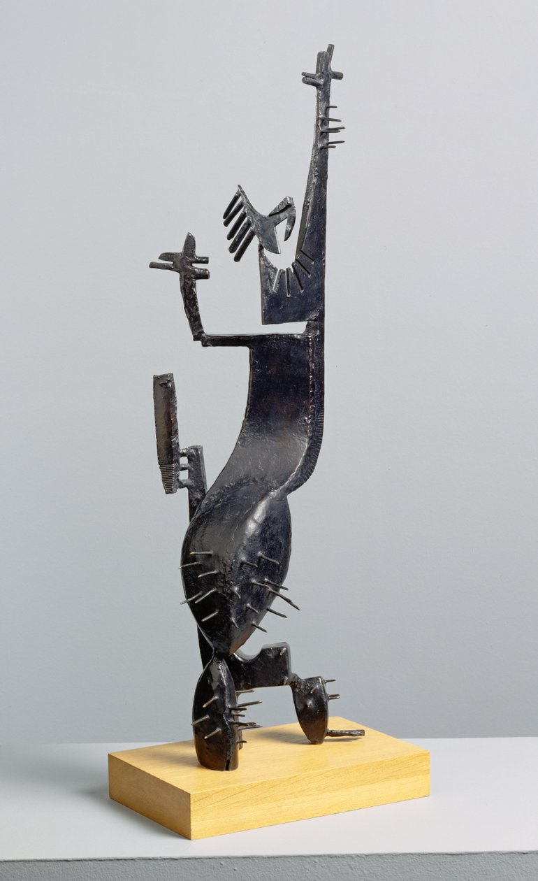 Madame Cactus II, 1939-40 (brąz) autorstwa Julio Gonzalez