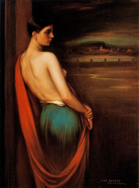 Na brzegu autorstwa Julio Romero de Torres