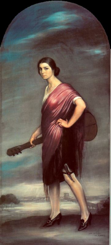 dwuwiersz autorstwa Julio Romero de Torres