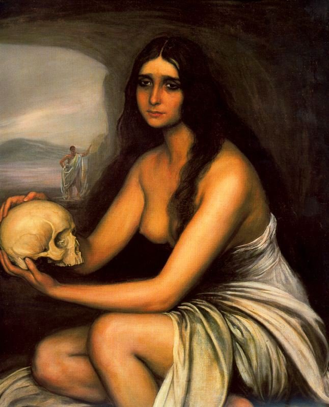 Magdalena autorstwa Julio Romero de Torres