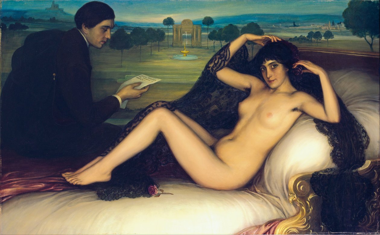 Wenus z poezji, 1913 autorstwa Julio Romero de Torres