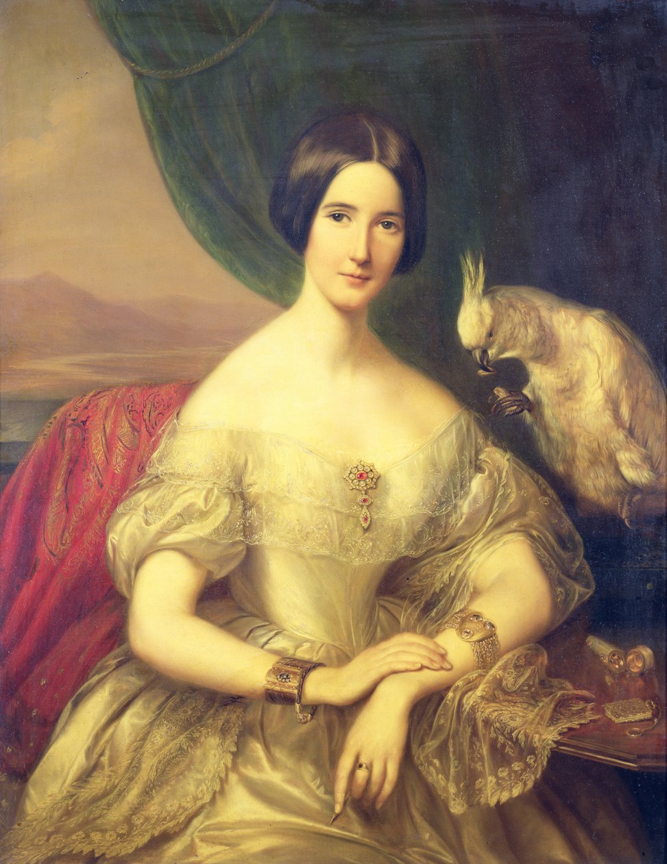 Baronowa Burdett Coutts autorstwa Julius Jacobs