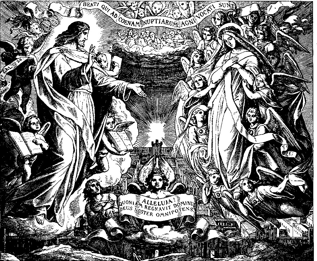 Drzeworyt do Biblii w obrazkach, 1860. autorstwa Julius Schnorr von Carolsfeld