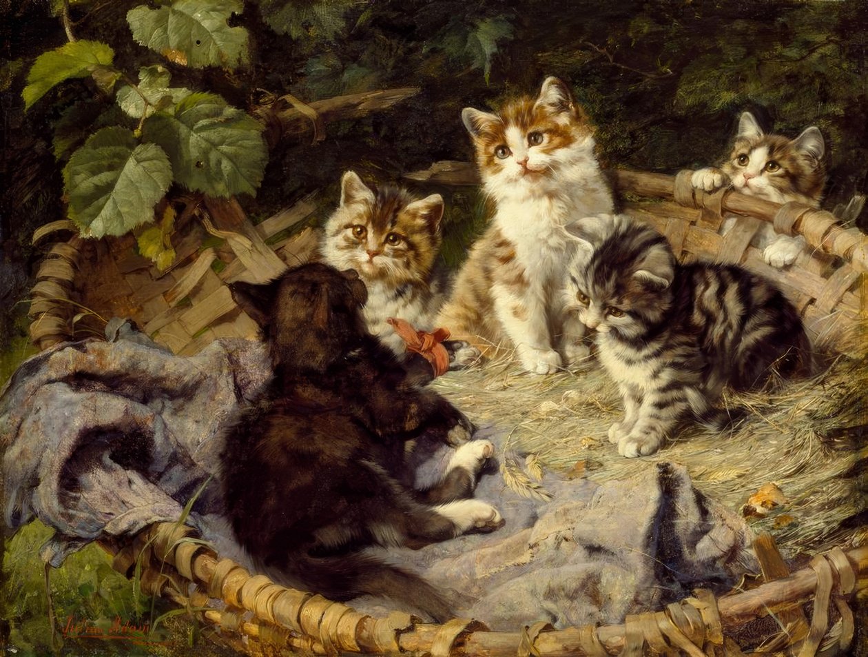 J. Adam, wizyta u chorych autorstwa Julius Adam