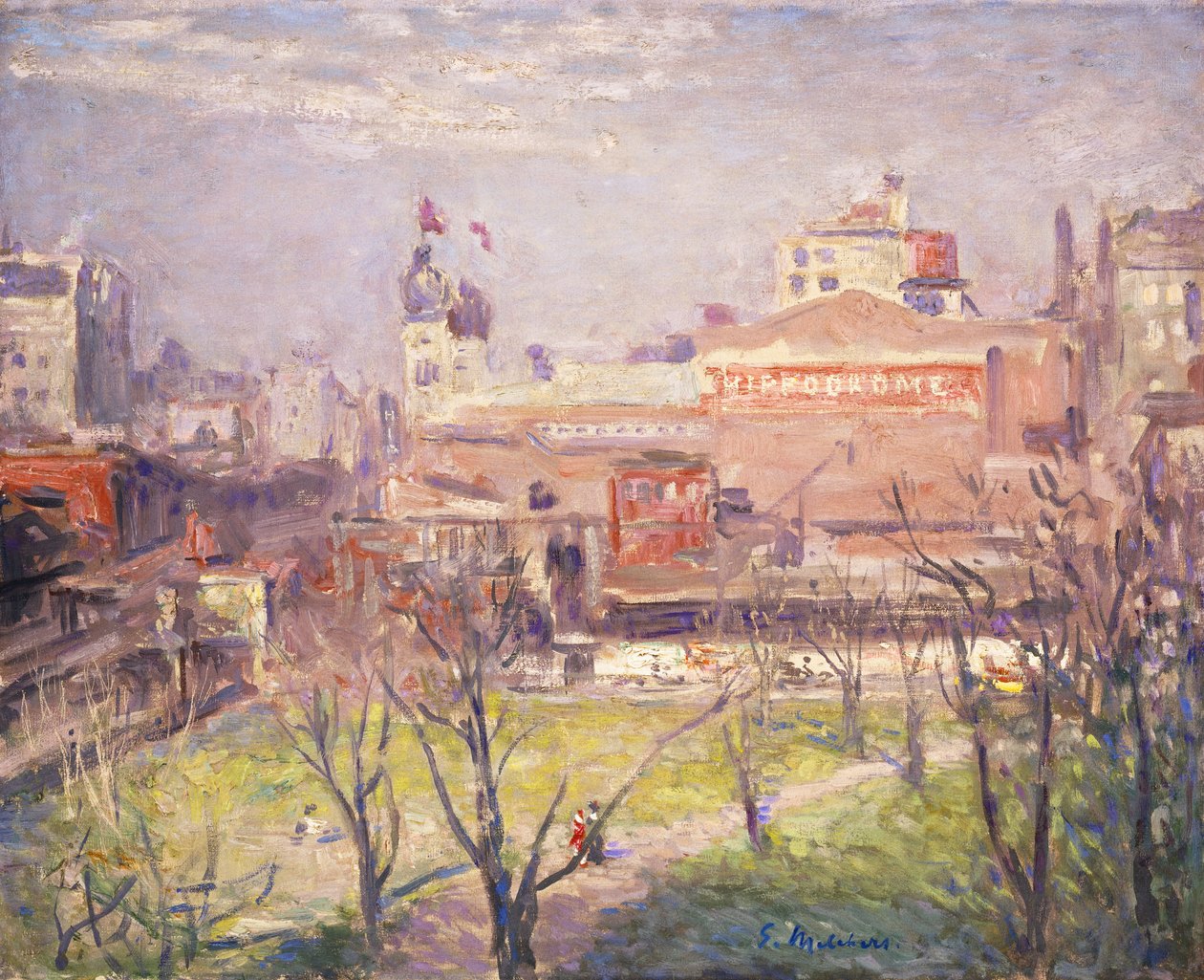 Hipodrom autorstwa Julius Gari Melchers