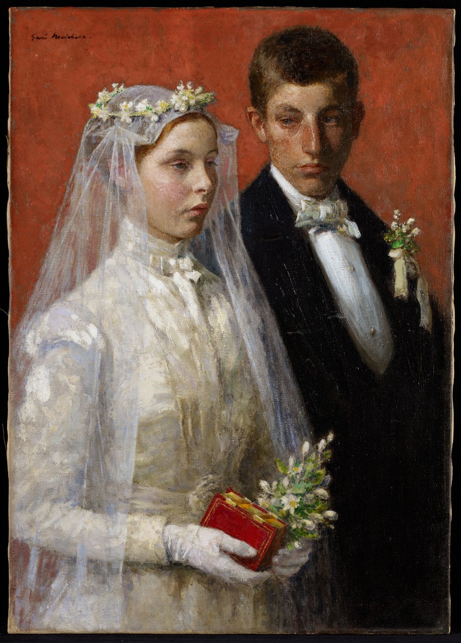 Małżeństwo, 1893 r. autorstwa Julius Gari Melchers