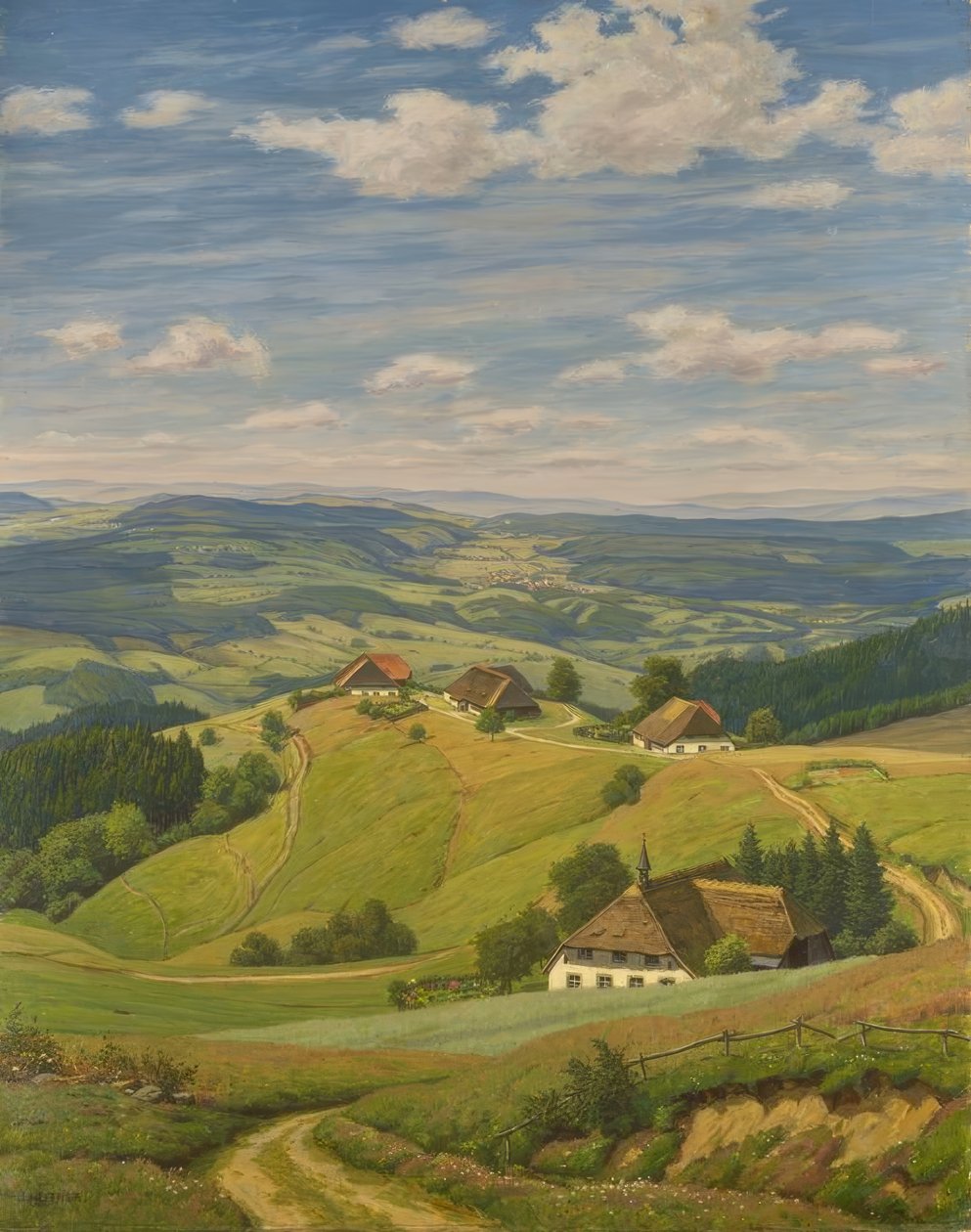 Der Hornberg autorstwa Julius Heffner
