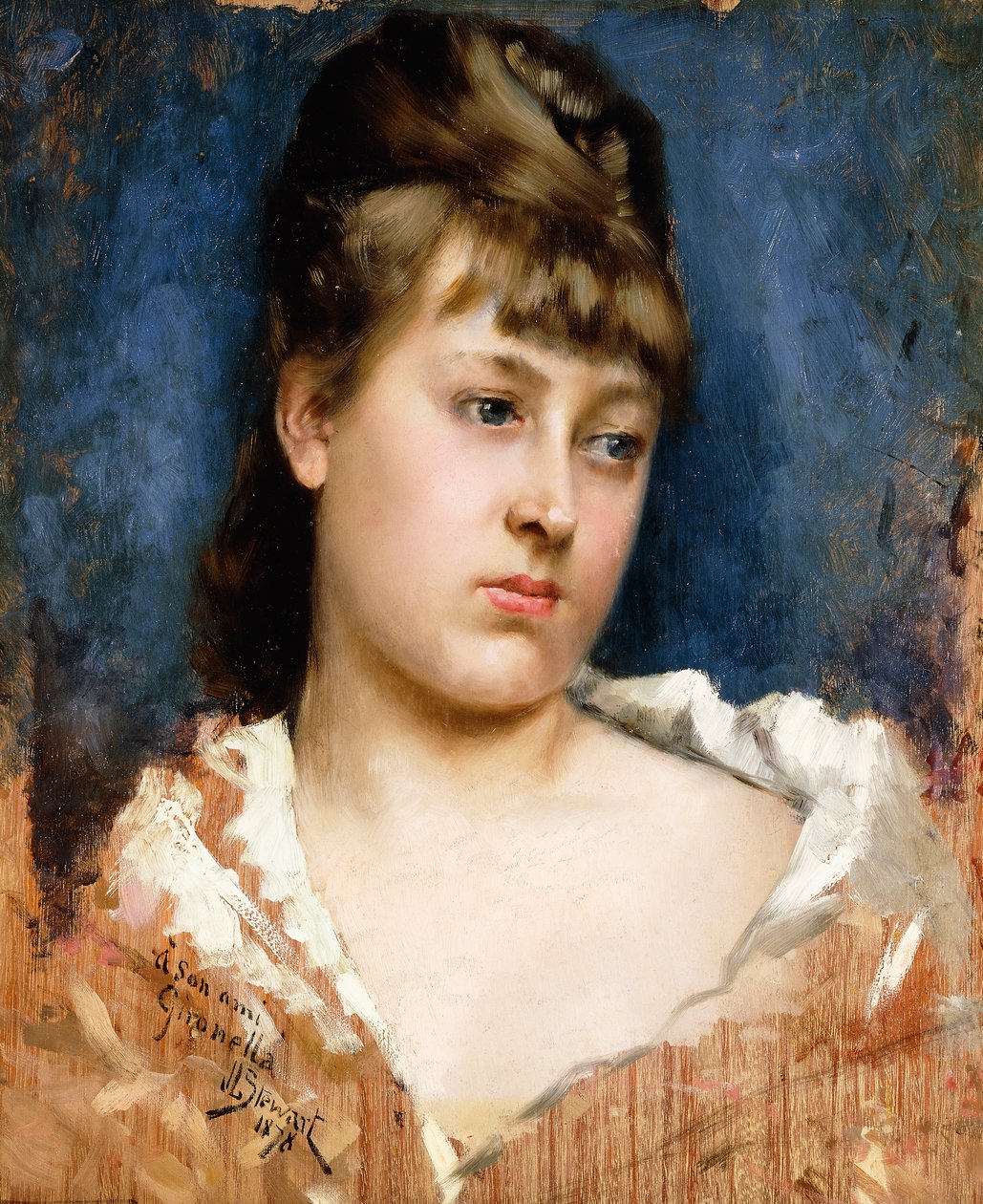 Gironella, 1878 autorstwa Julius Leblanc Stewart
