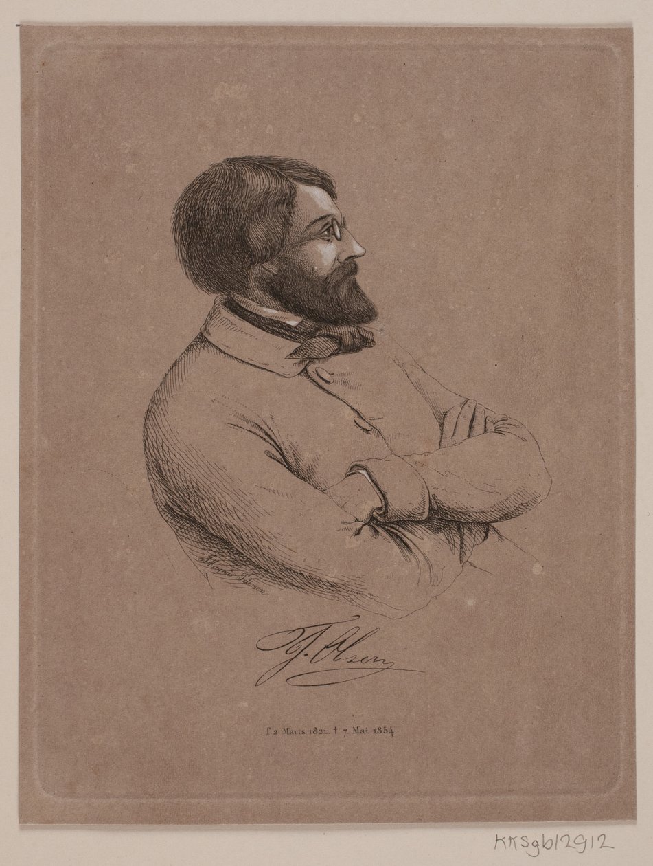 T. J. Olsen autorstwa Julius Magnus Petersen