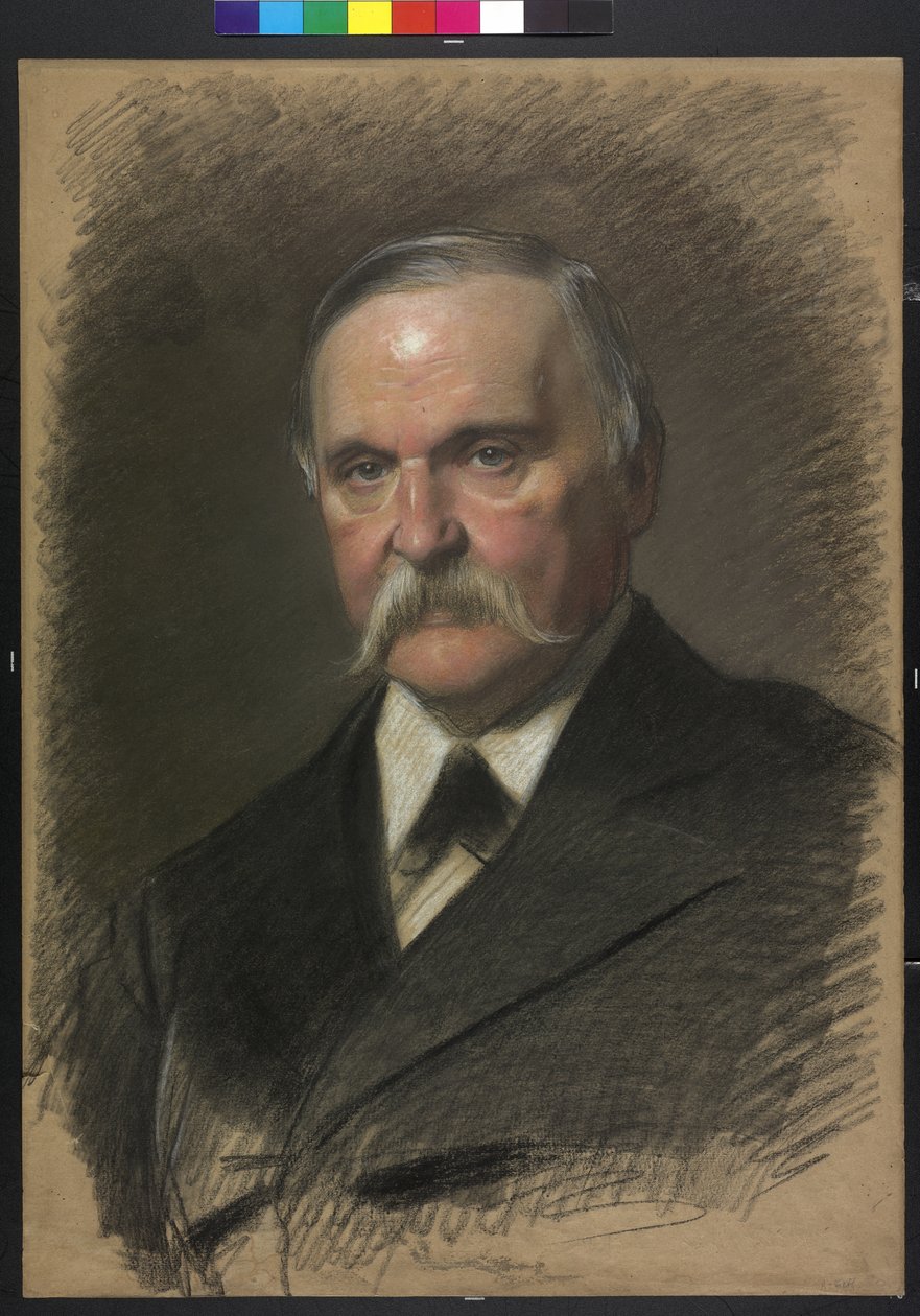 Alfred von Arneth autorstwa Julius Schmid