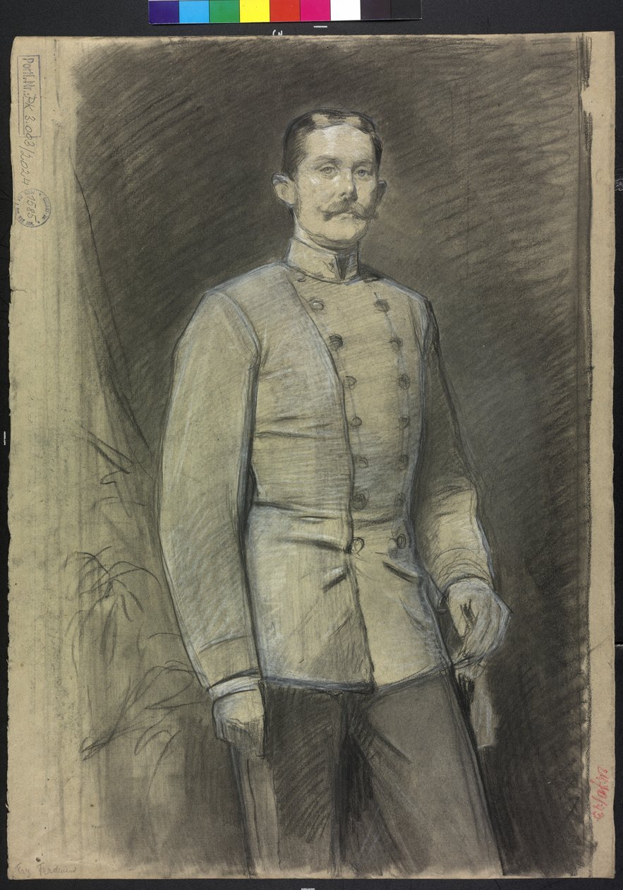 Arcyksiążę Austrii-Este Franciszek Ferdynand autorstwa Julius Schmid