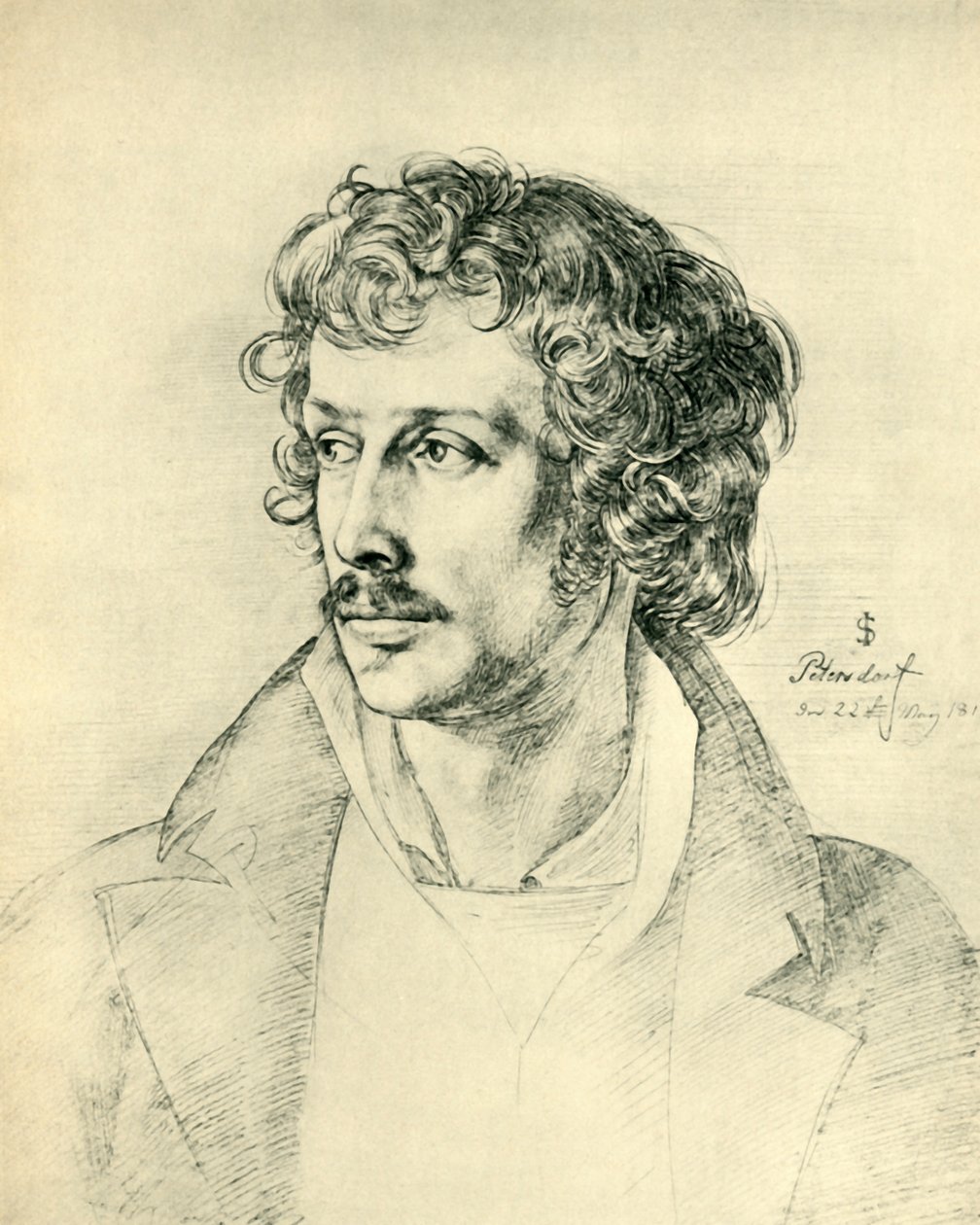 Friedrich Olivier, 1816, 1943. autorstwa Julius Schnorr von Carolsfeld