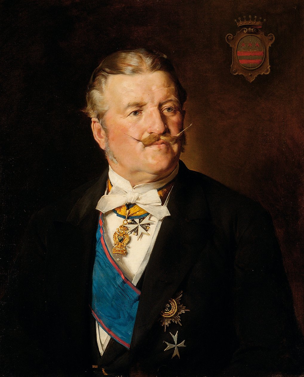 Maksymilian Baron von Washington autorstwa Julius Victor Berger