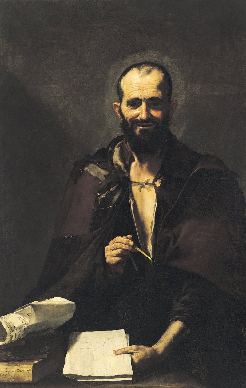 Архимед (287-212 он) 1630 он autorstwa Jusepe de Ribera