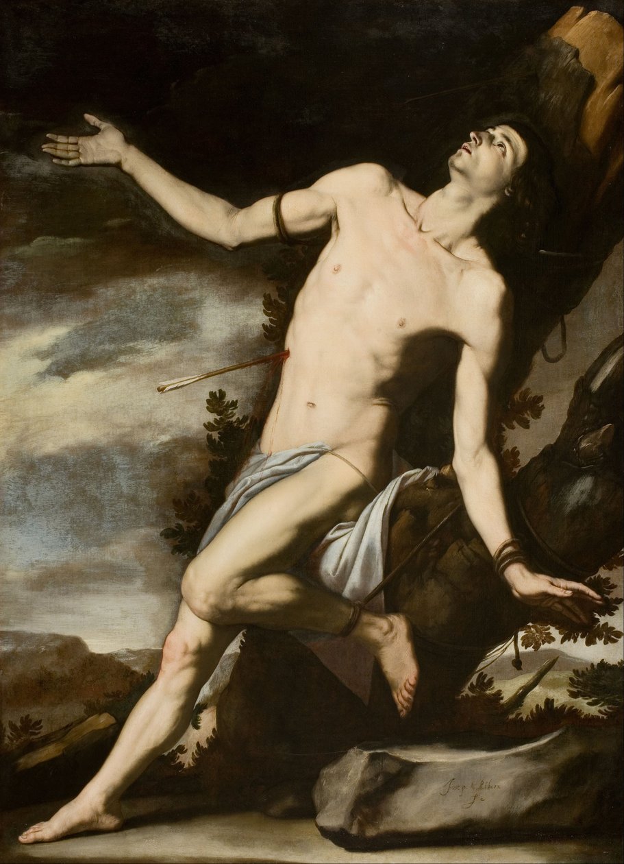 Święty Sebastian autorstwa Jusepe de Ribera