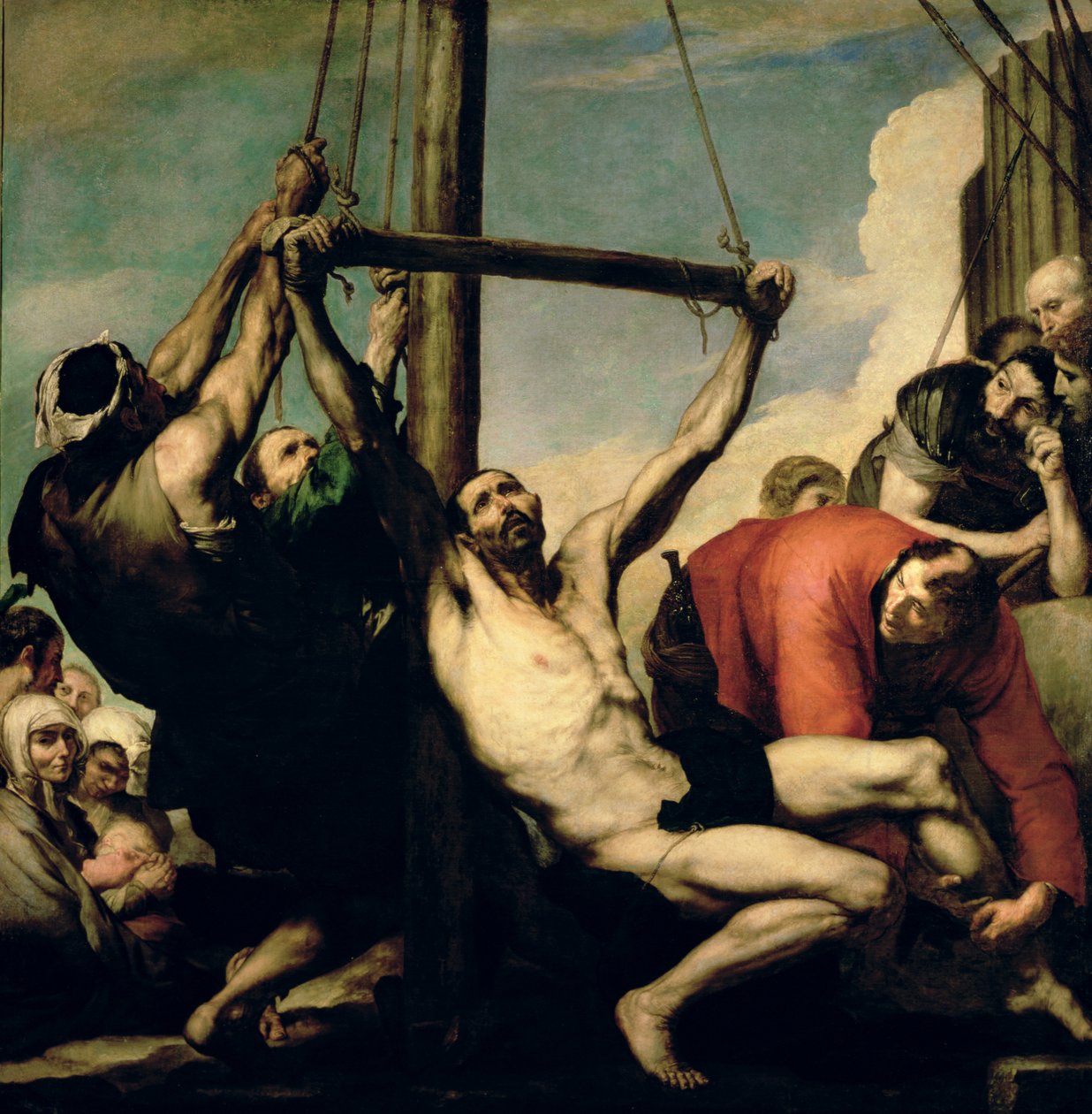 Męczeństwo św. Filipa, 1639 autorstwa Jusepe de Ribera