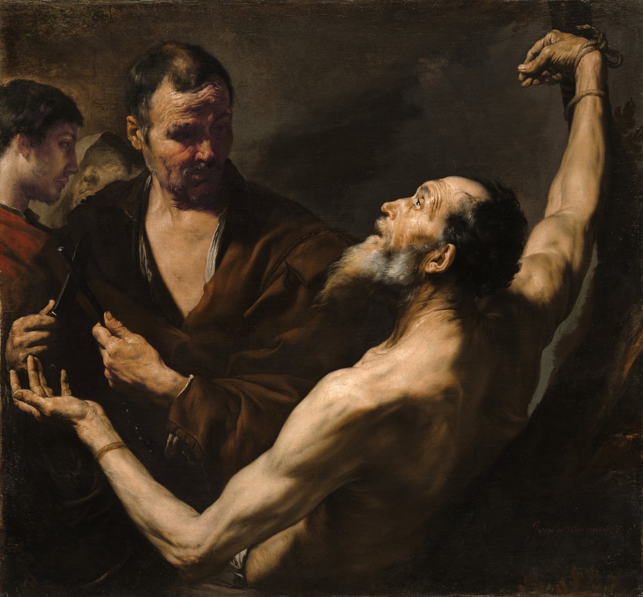 Męczeństwo św. Bartłomieja autorstwa Jusepe de Ribera