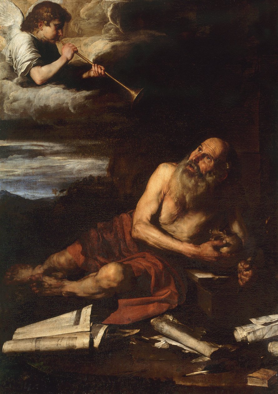 Św. Hieronim autorstwa Jusepe de Ribera