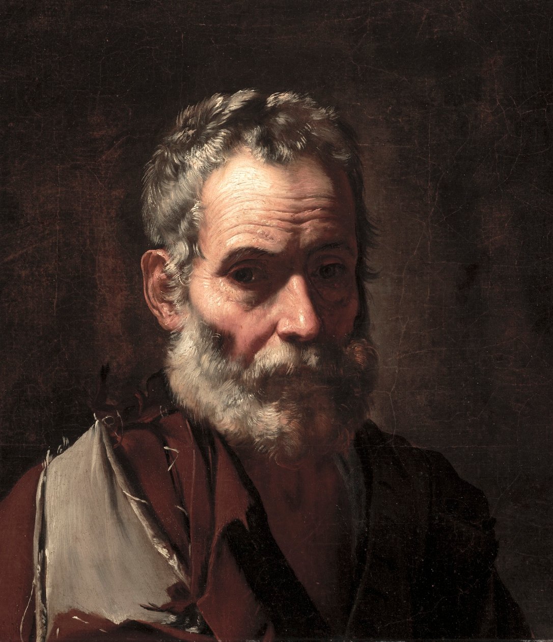Starzec autorstwa Jusepe de Ribera
