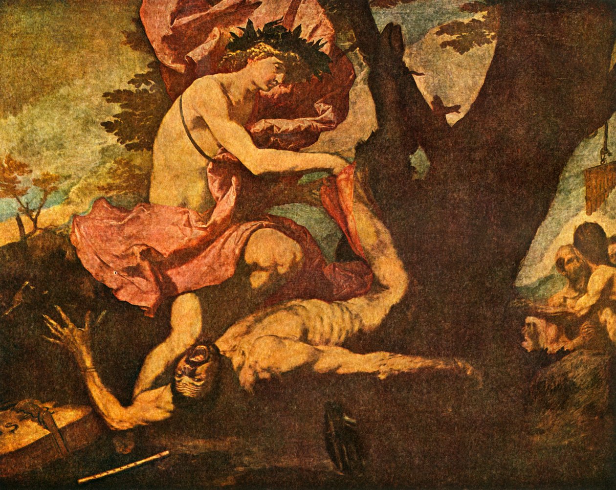 Apollo i Marsjasz, 1637, 1938 autorstwa Jusepe de Ribera