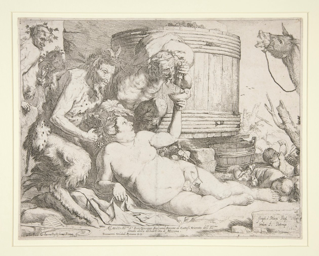 Bachana (Pijany Silenus) autorstwa Jusepe de Ribera