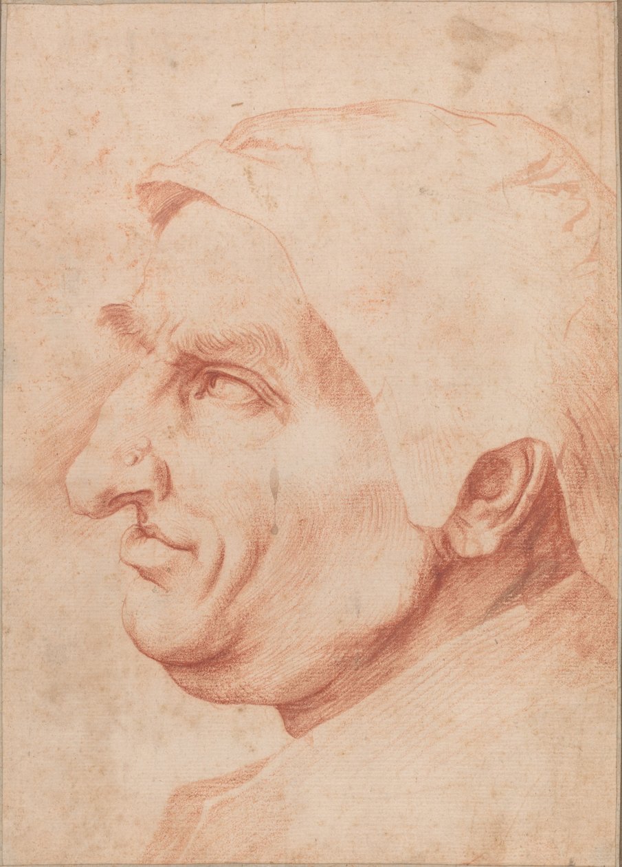 Głowa mężczyzny autorstwa Jusepe de Ribera