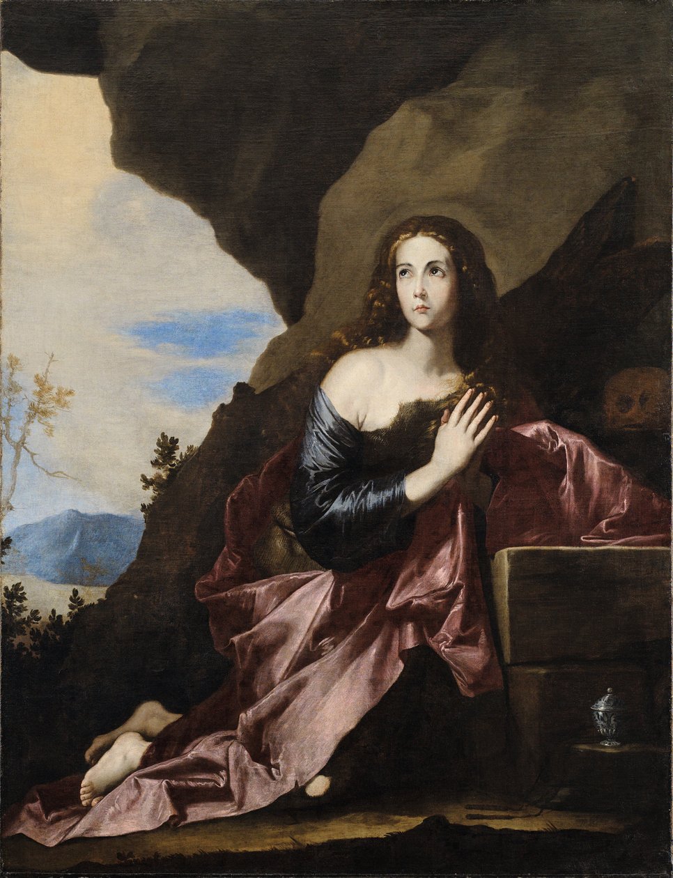 Pokutująca Magdalena autorstwa Jusepe de Ribera