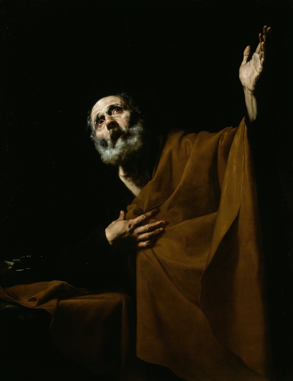 Święty Piotr pokutujący, 162832. autorstwa Jusepe de Ribera