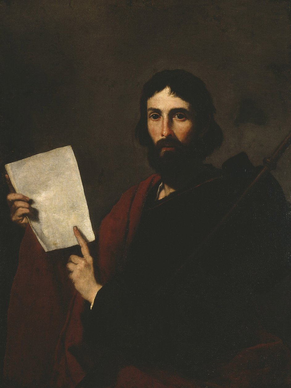 Św. Jakub Większy autorstwa Jusepe de Ribera