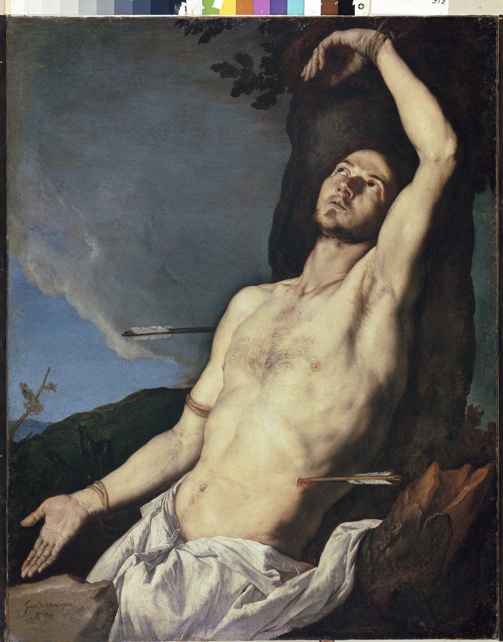 San Sebastian Malarstwo Jusepe autorstwa Jusepe de Ribera